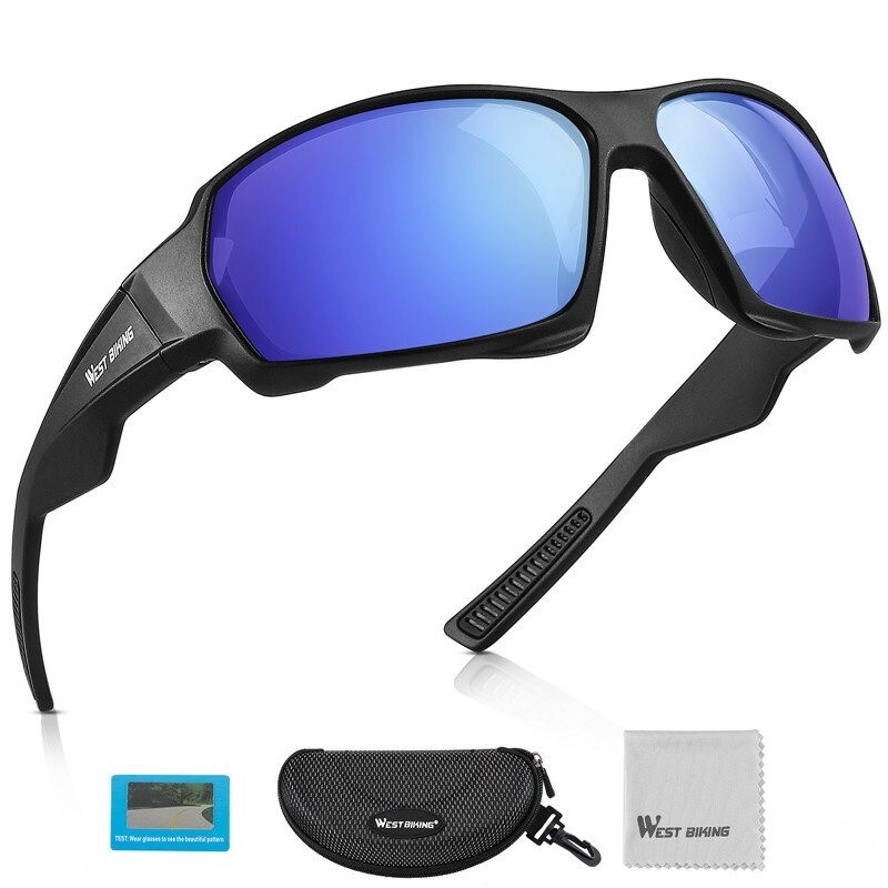 West Biking 140 Kacamata Sepeda Polaris Olahraga Sunglasses Polarized Lensa