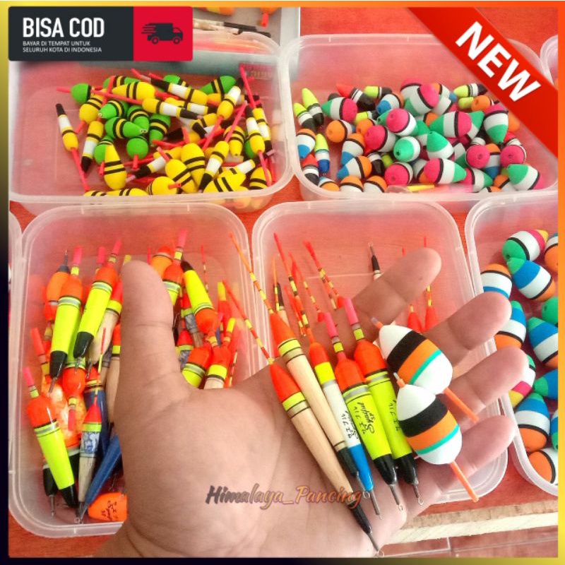 Pelampung Pancing/Kumbul Pancing Kayu Bisa Starlet