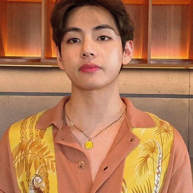 [KODE PRODUK MHP4734] [ TAEHYUNG SMILE NECKLACE ] kalung taehyung smile | kalung taehyung V bts | ka