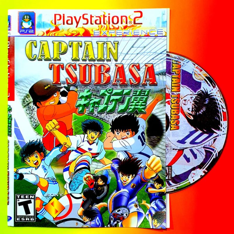 KASET  GAME PLAYSTATION 2 CAPTAIN TSUBASA TERBARU