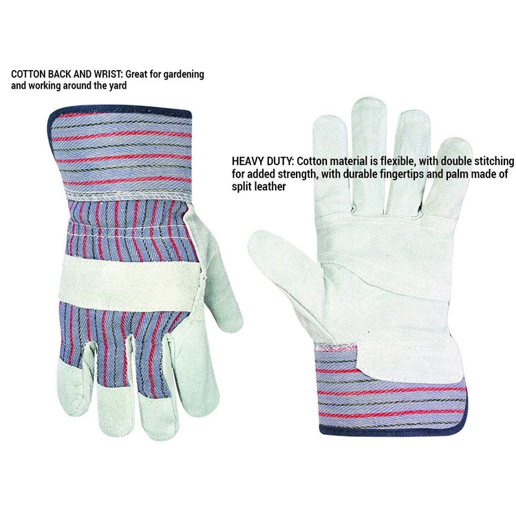 Sarung Tangan Las Murah Pendek Tebal Kombinasi KW Welding Safety Gloves Argon