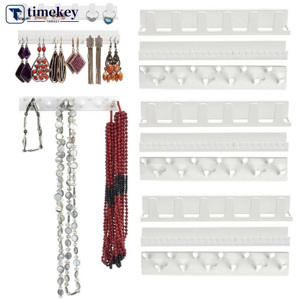 Timekey Rak Display Organizer Perhiasan Kalunganting Model Gantung Dinding K6M8