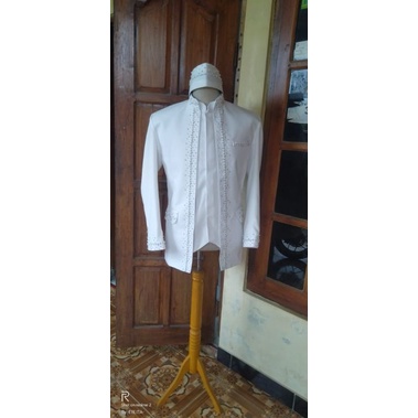 Beskap pengantin Jawa modern#04