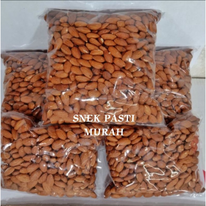

ALMOND MATANG PANGGANG - ALMOND KUPAS - ROASTED ALMOND 1000GRAM