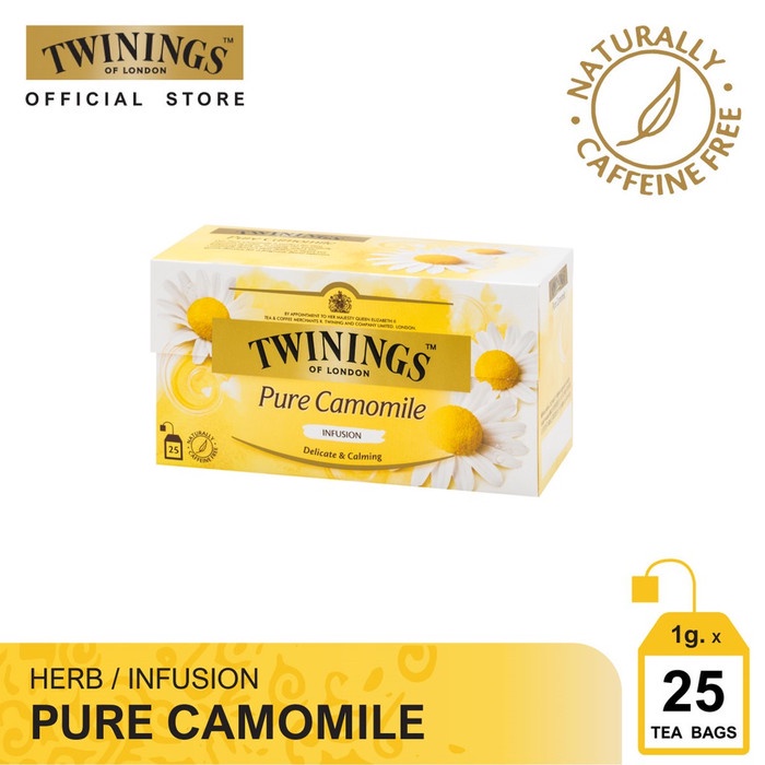 

B06 Twinings Teh Celup Pure Camomile 25X1Gr Gg054S
