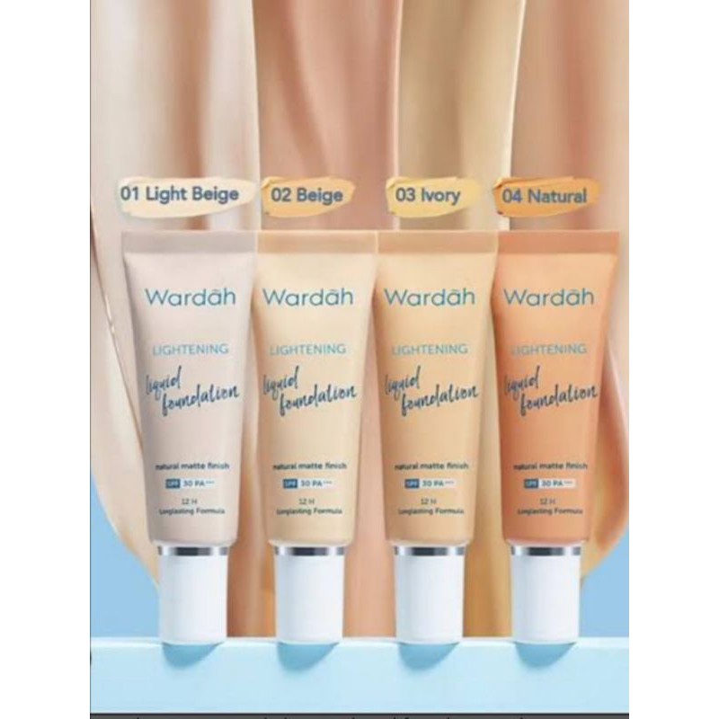 Wardah Lightening Liquid Foundation