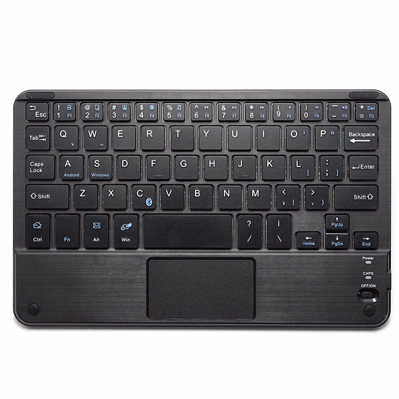 JP118 59-key Ultra-slim Thin Mini Bluetooth Keyboard Touchpad Panel