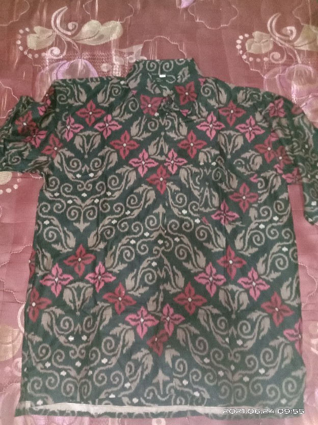 Couple Batik Maura - Sania Ruffle Batik Couple Ori Ndoro Jowi Dnt Garansi Termurah Shopee
