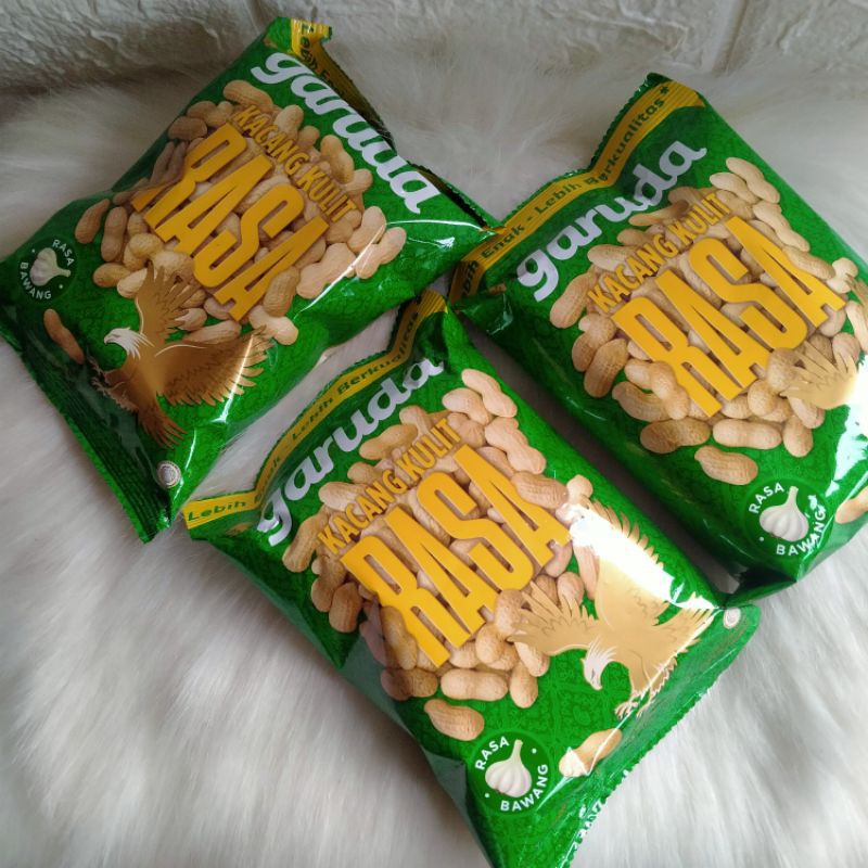 

Garuda kacang kulit rasa bawang paketan - 55 gram × 5 pcs - grosiran