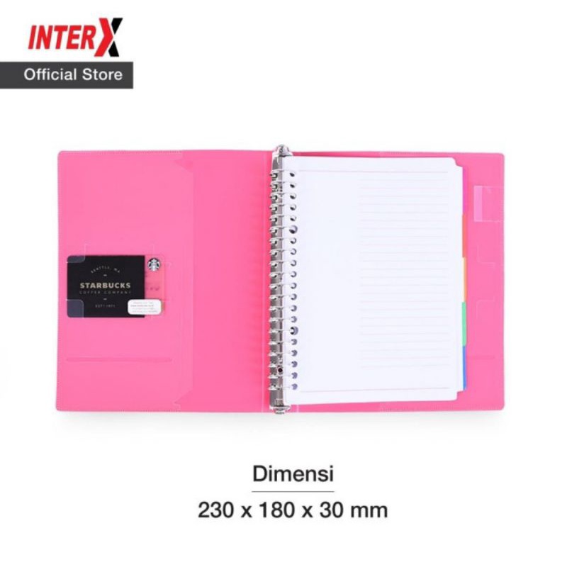

1 LSN map binder A5 buku kampus ring note
