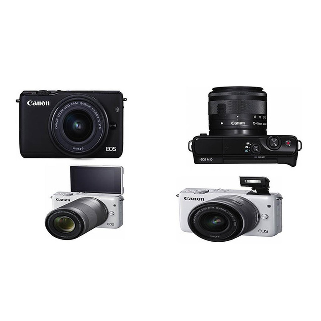 "KD" Kamera Mirrorless Canon EOS M10+SANDISK 16GB