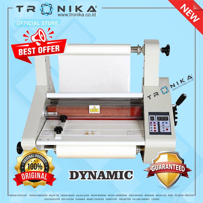 

MESIN LAMINATING | DYNAMIC 360 ROLL | ORIGINAL | GARANSI RESMI
