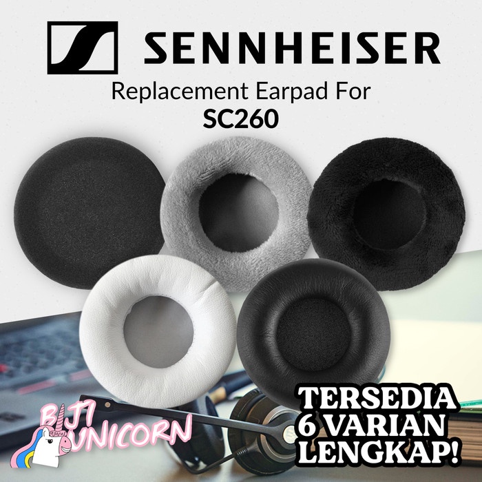 Earpad Earcup Ear Sennheiser SC260 SC-260 SC 260 Busa Bantalan Foam