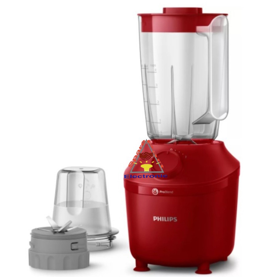 Blender Philips Tipe HR 2042 1 Liter Plastik Termurah Promo (Warna Random)