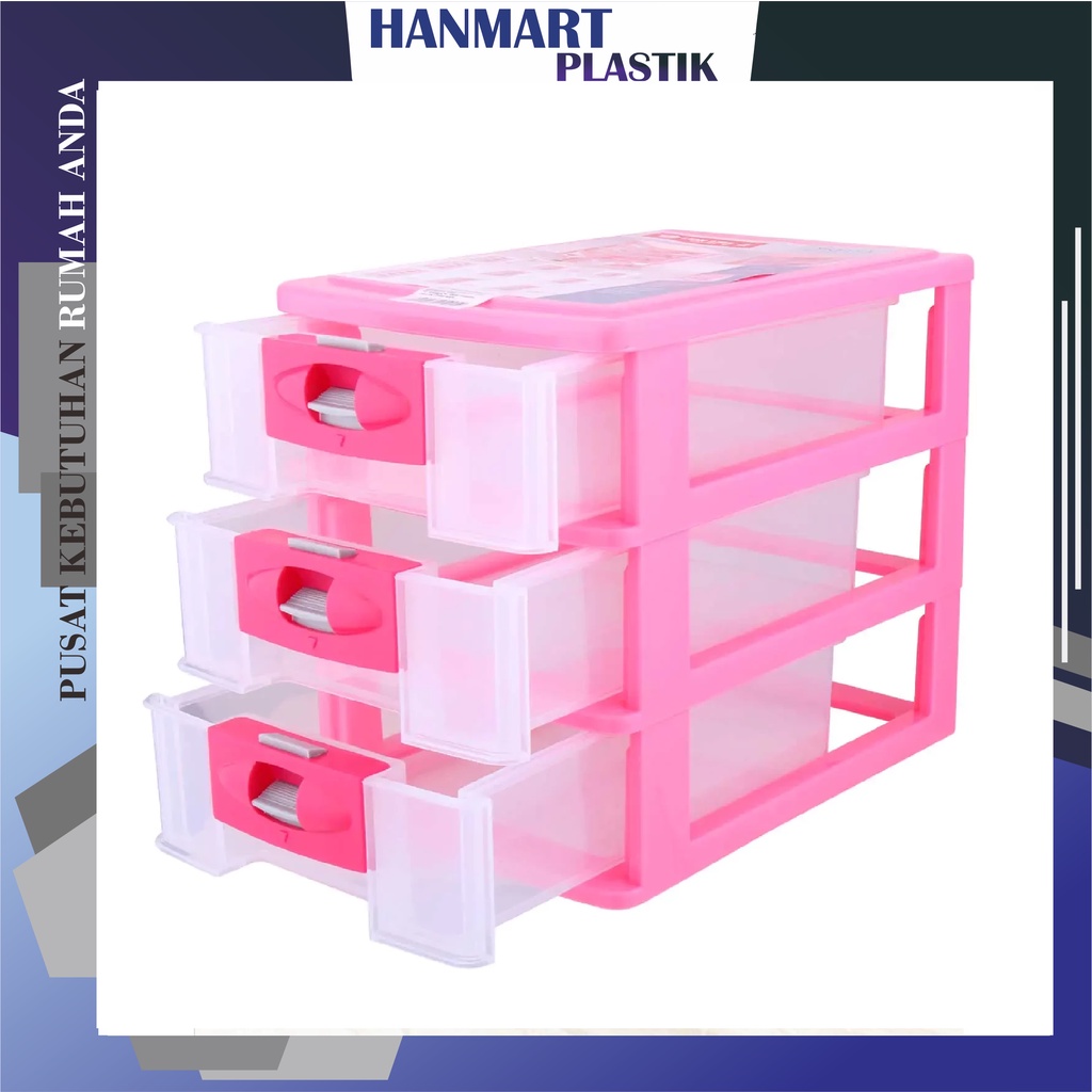 Laci plastik 3 susun lion star pressa midi container PR-17