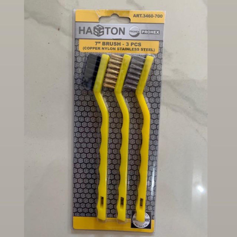 Sikat Kawat Besi 3pcs 7” Haston Prohex