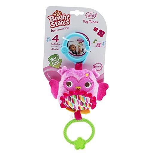 Bright starts Tug tunes owl pink