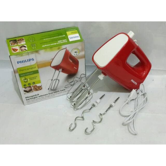 Philips Hand Mixer HR1552 Pencampur Pengaduk Adonan HR 1552 Original