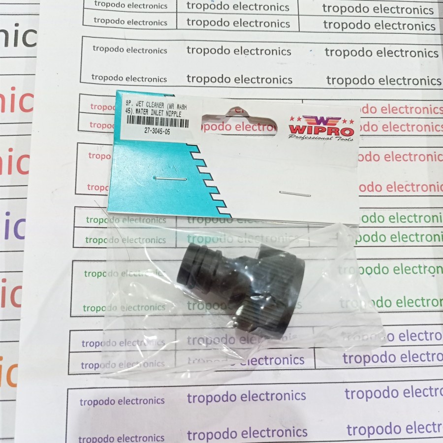 Spare part water inlet nipple jet cleaner WIPRO MR WASH 45