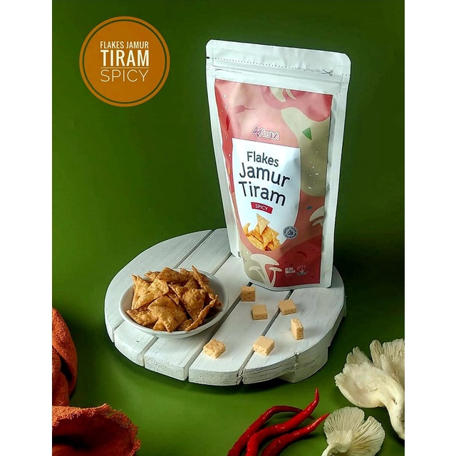

Arsivia Cheese Flakes Jamur Tiram Spicy