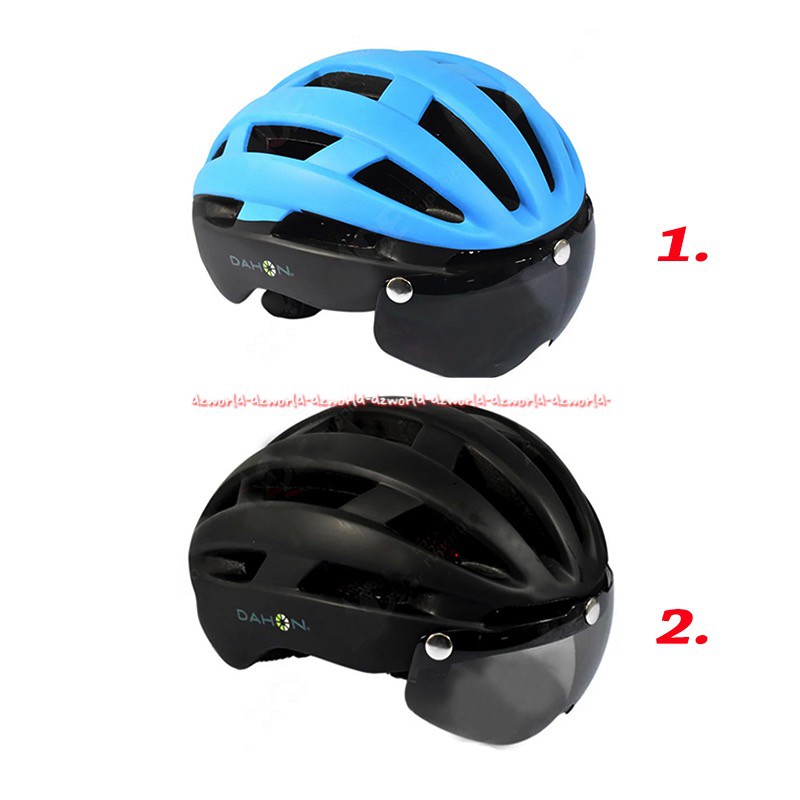 Dahon Lite Weight Helmet Helm Sepeda Ringan Hitam Dahon