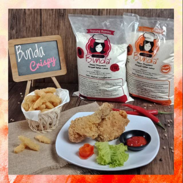 

Tepung Bumbu Instan Serbaguna Bunda 400 gr / 1 kg