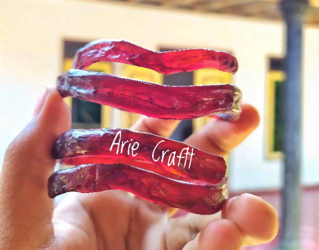 Gelang Akar Bahar Merah Asli Original