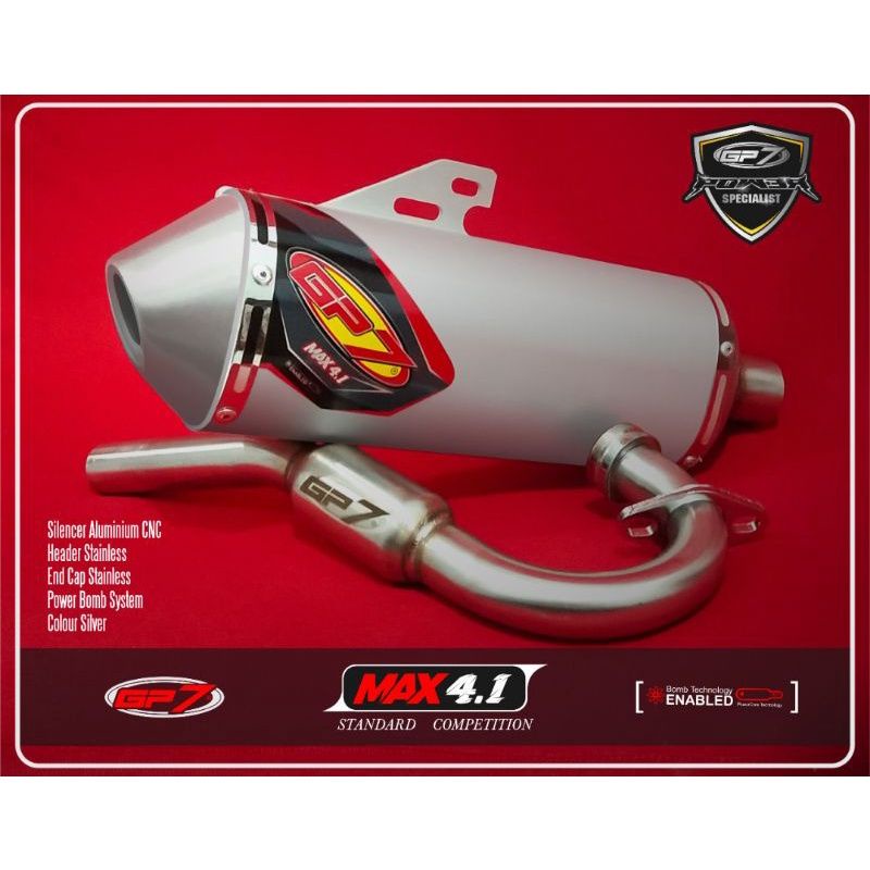 Knalpot GP7 Max 4.1 Yamaha WR55
