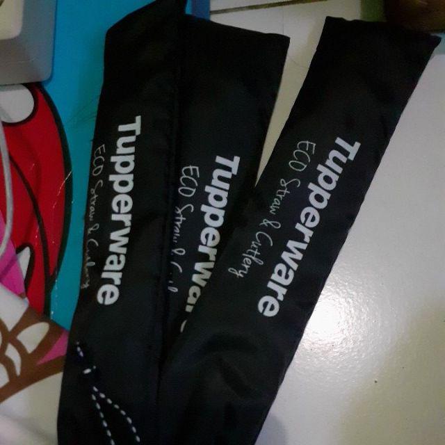 Eco Straw N Cutlery Ori Tuppy (warna Random)