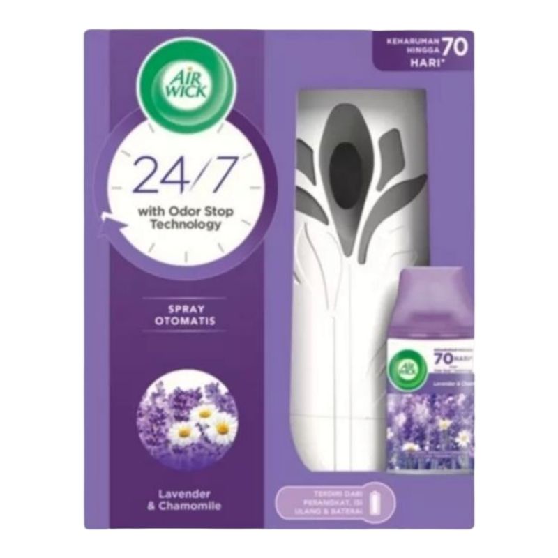 Air Wick Fresh matic Device Complete airwick  Mesin &amp; refill 250 ml