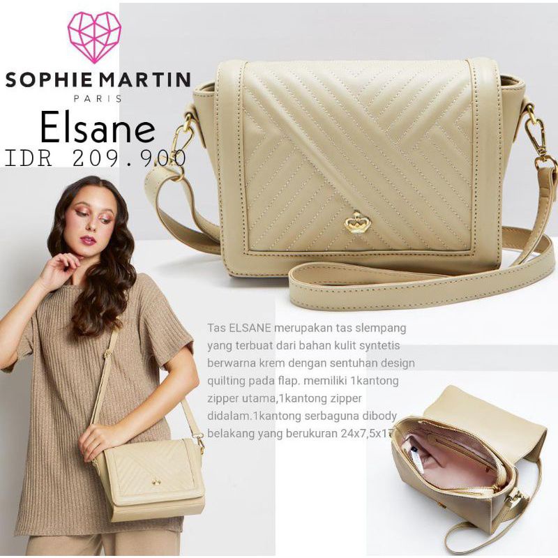 TAS SELEMPANG WANITA ELSANE SOPHIE MARTIN