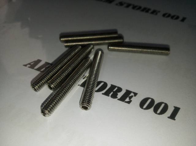 L tanam M6 x 40 (4cm) stainless 304