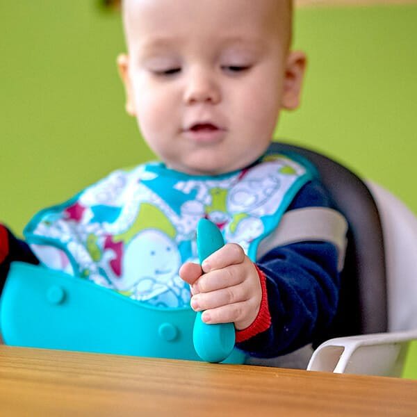 Marcus Marcus Silicone Palm Spoon Sendok Makan Anak Pegang Sendiri