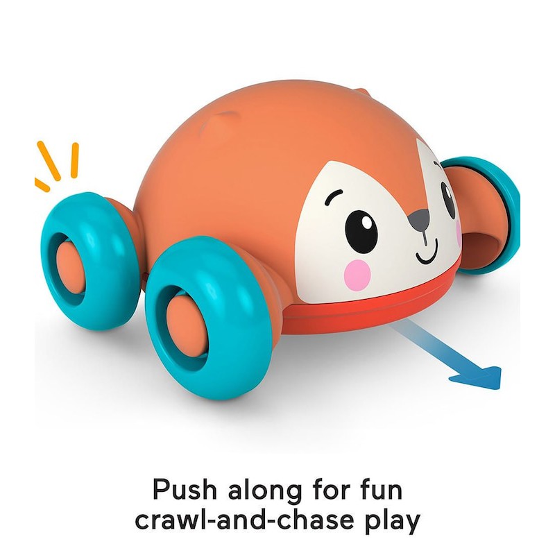 Fisher Price Roll Pop &amp; Zoom Friends Mainan Anak Balita