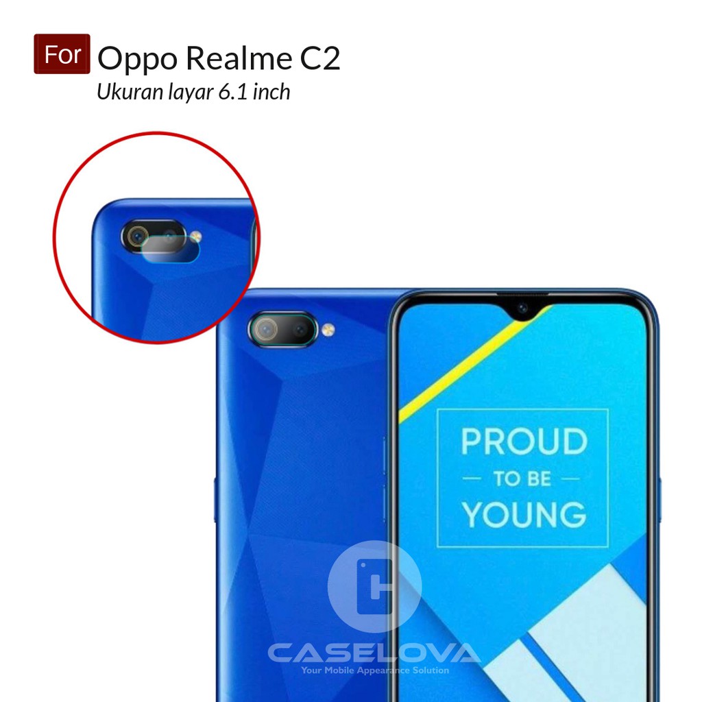Pelindung Kamera Oppo Realme C2 6 1 Inch Tempered Glass Camera Shopee Indonesia