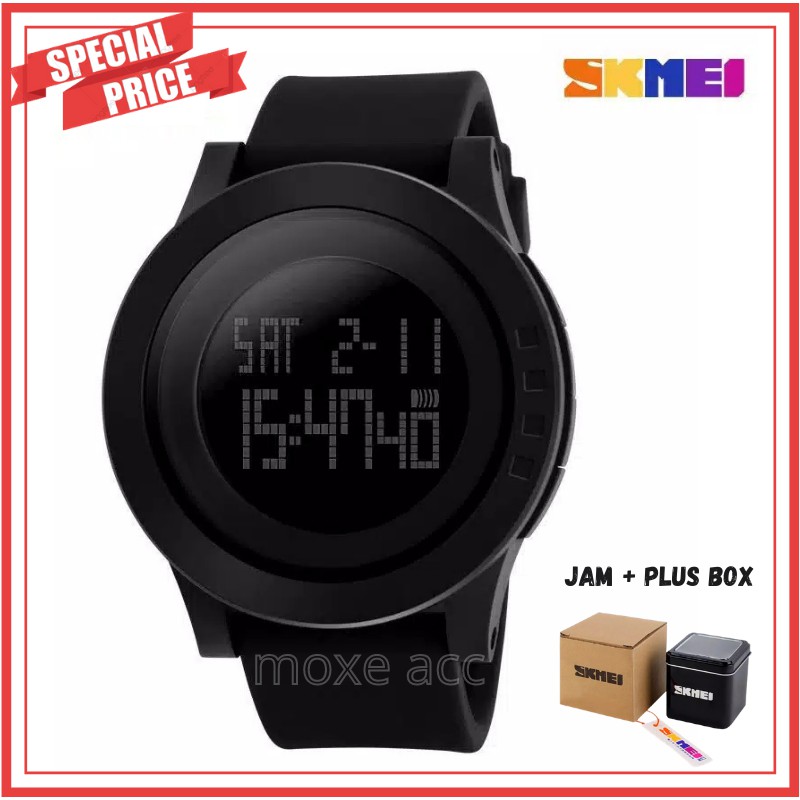 SKMEI 1142 SKMEI 1193 ORIGINAL Jam Tangan Pria bisa Wanita Digital Fashion Casual + BOX SKMEI