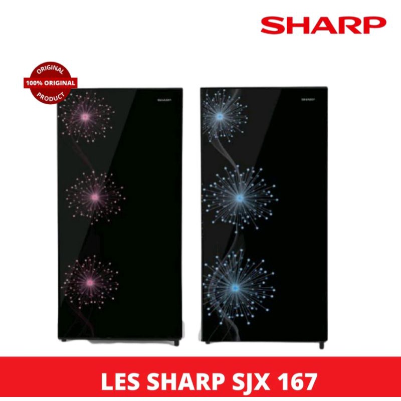 SHARP kulkas 1 pintu SJ-X167