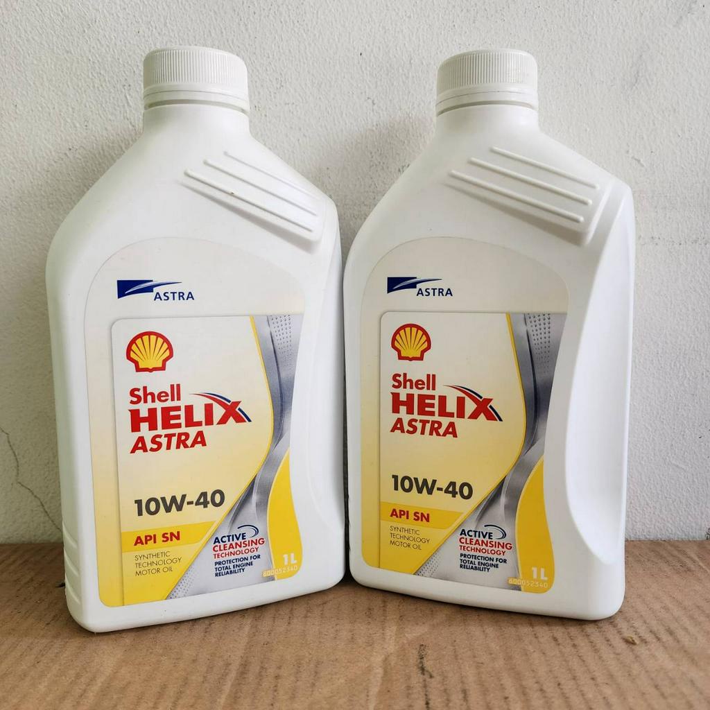 OLI Mobil Shell helix ASTRA 10W-40 API SN+ | SHELL ASTRA 1 LITER