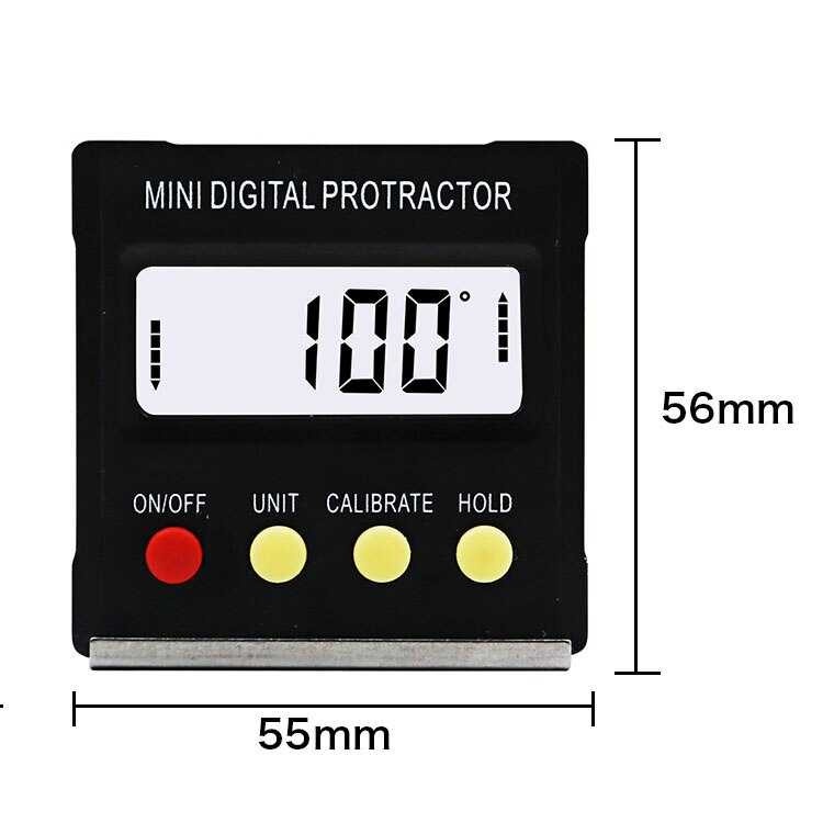 Alat Ukur Sudut Kemiringan Digital Protractor Inclinometer Level