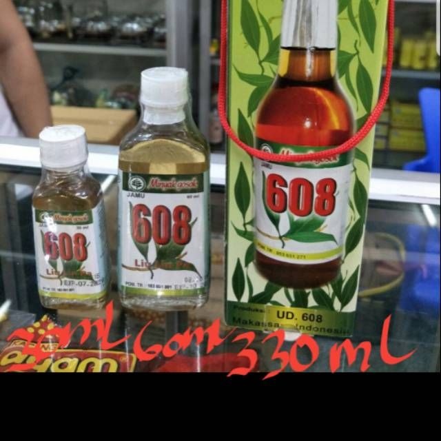 Minyak gosok liu lin pa (608) botol tutup putih ukuran 60 ml khas makassar0