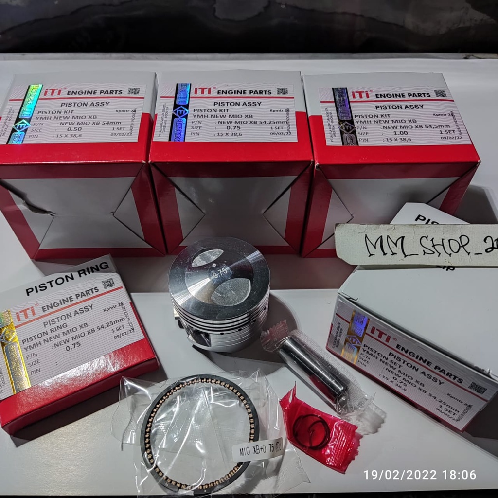 Piston Kit Seher Set Mio XB ITI 53,5-55mm