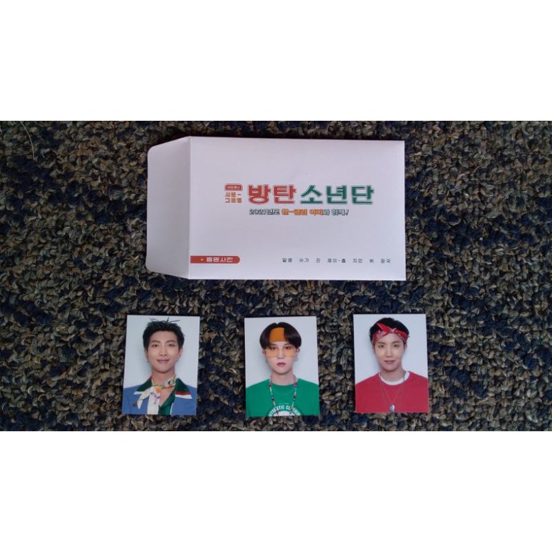 [SHARING] [ID PHOTO] BTS 2021 SEASON'S GREETING