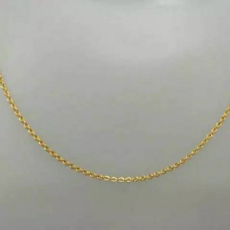 kalung nori emas muda berat 2 grm kadar 15