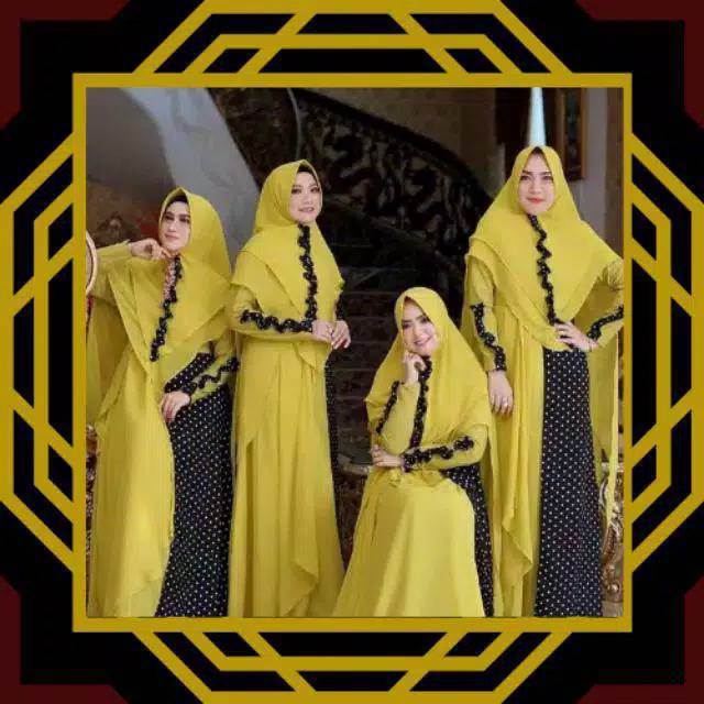 88.FERIKHA ✔BAJU GAMIS SYARI SET KHIMAR GAMIS REAL PICT VIDEO ORIGINAL ALMEERA GLZ