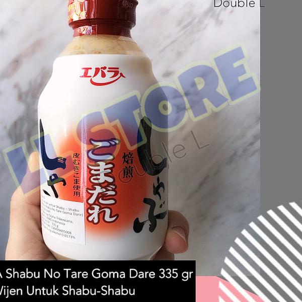 

❅ EBARA Shabu No Tare Goma Dare 335 gr | Saus Wijen Jepang ✭