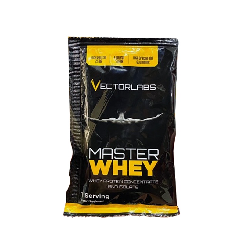 VECTORLABS MASTER WHEY SACHET 1 SERVING SUSU PROTEIN ISOLATE CONCENTRATE Masterwhey