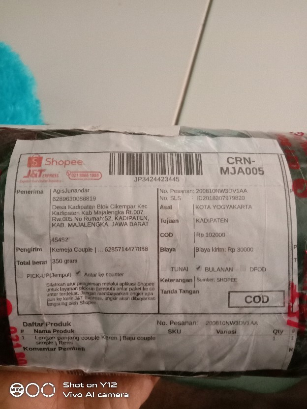 Lengan Panjang Couple Keren | Baju Couple Simple | Remi