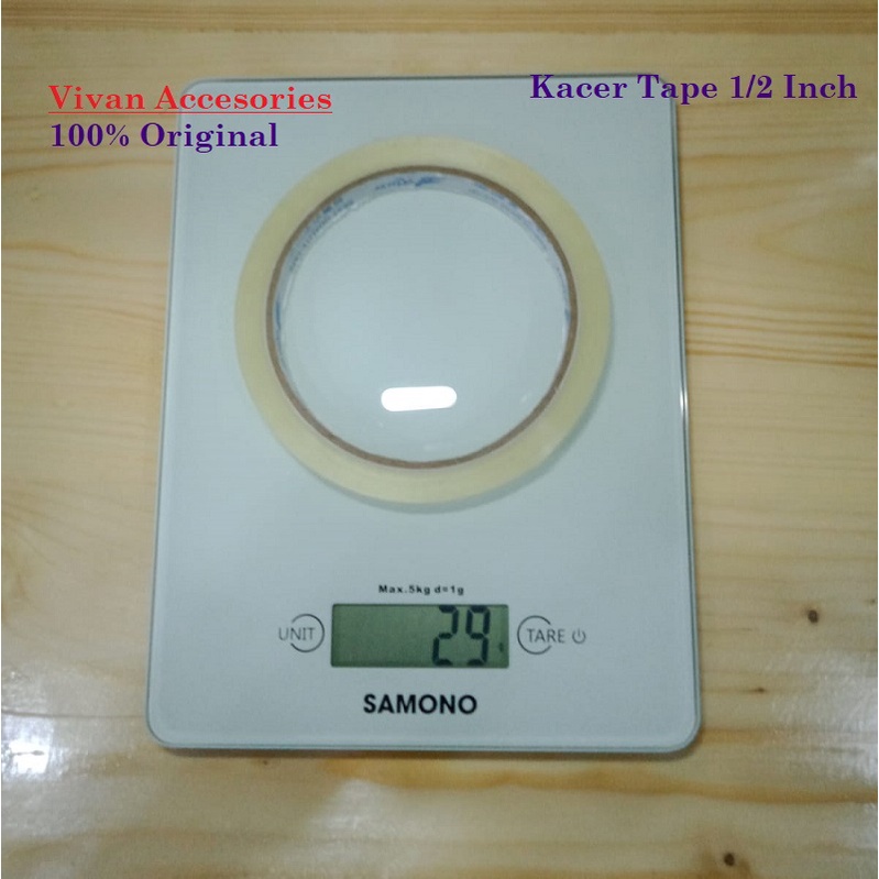 Isolasi Solasi Solatip Solatep Kacer Tape 1/2 Inch