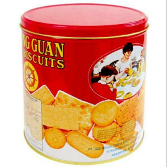 

KHONG GUAN ASSORTED RED MINI BISCUIT KALENG 650G SEGI 1700G