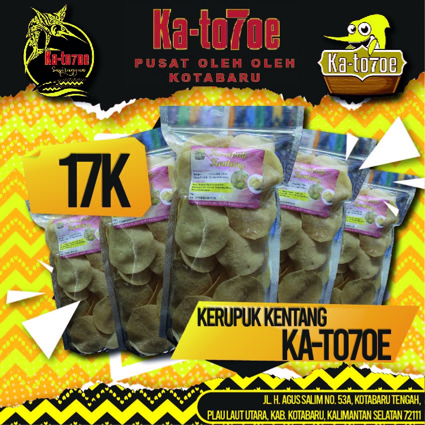

Kerupuk kentang Katojoe